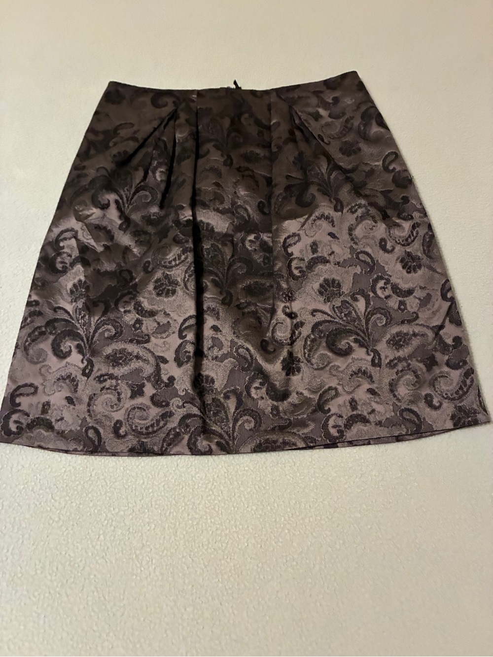 Brooks Brothers Paisley A-Line Skirt - Picture 3 of 8